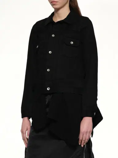 Sacai Denim x Wool Knit Jacket | Thumbnail 6 Sacai Denim x Wool Knit Jacket | Thumbnail 6