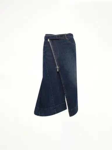 Sacai Side Zip Denim Skirt | Thumbnail 3