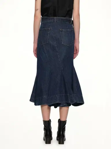 Sacai Side Zip Denim Skirt | Thumbnail 5