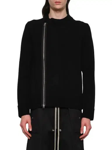 Sacai Wool Knit Blouson | Thumbnail 1