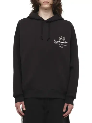 Y-3 Graphic Ft Hoodie | Thumbnail 1 Y-3 Graphic Ft Hoodie | Thumbnail 1