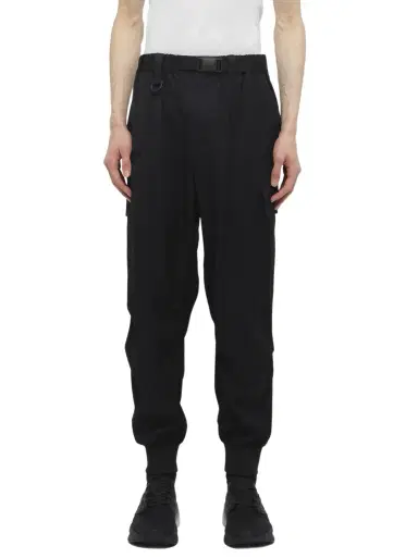 Y-3 Rayon Twill Cuffed Pants | Thumbnail 1 Y-3 Rayon Twill Cuffed Pants | Thumbnail 1