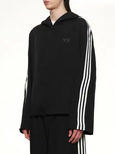 Y-3 Hooded Track Top 3-stripes | Thumbnail 2 Y-3 Hooded Track Top 3-stripes | Thumbnail 2