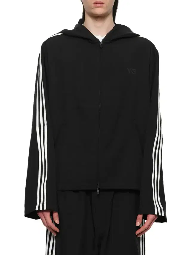Y-3 Hooded Track Top 3-stripes