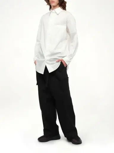 Y-3 Sporty Cotton Shirt | Thumbnail 4 Y-3 Sporty Cotton Shirt | Thumbnail 4