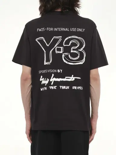 Y-3 Short Sleeve T-shirt | Thumbnail 6 Y-3 Short Sleeve T-shirt | Thumbnail 6