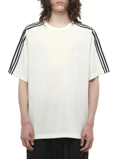 Y-3 Wire Stripe Short Sleeve T-shirt | Thumbnail 1 Y-3 Wire Stripe Short Sleeve T-shirt | Thumbnail 1