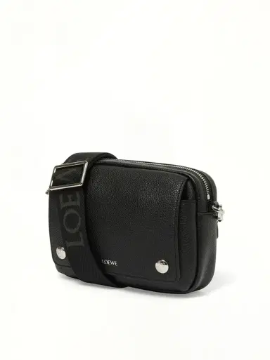 Loewe Calfskin Pebble Messenger Small | Thumbnail 3