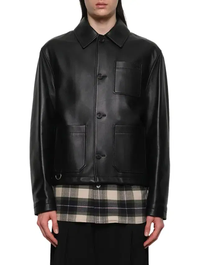 Loewe Leather Workwear Jacket