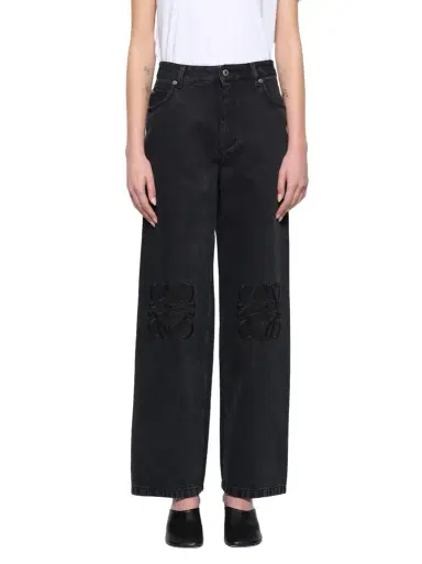 Loewe Anagram Baggy Tonal Jeans AF | Thumbnail 1