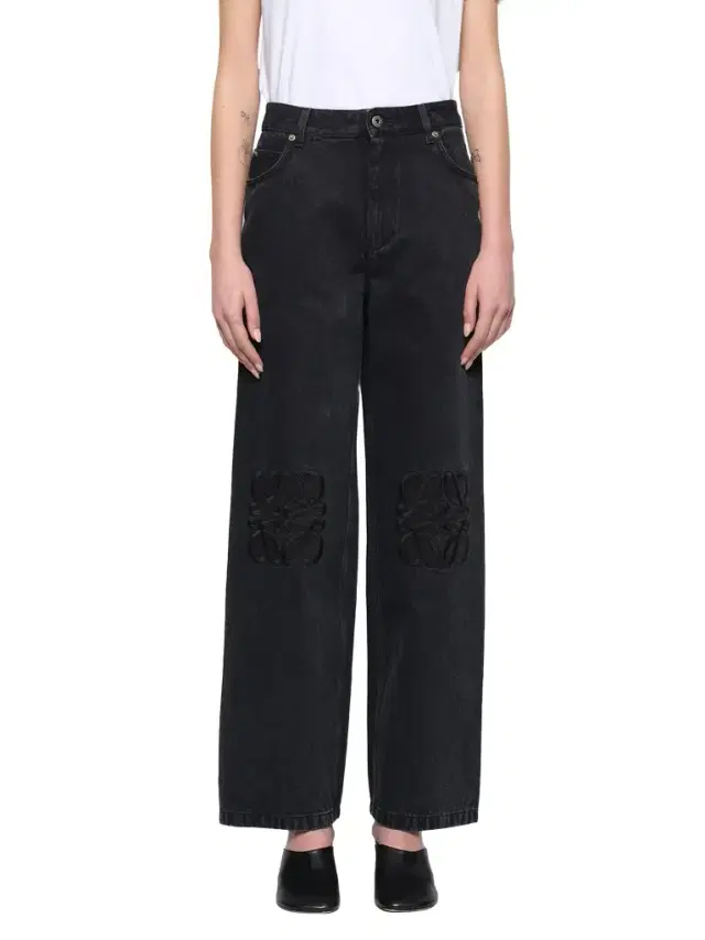 Anagram Baggy Tonal Jeans AF