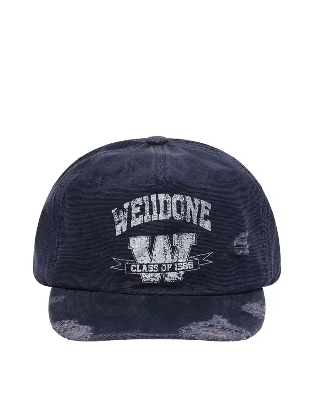We11Done Distressed Collegiate Cap