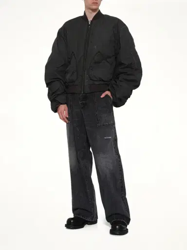 We11Done Washed Nylon Bomber | Thumbnail 4
