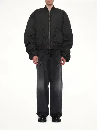 We11Done Washed Nylon Bomber | Thumbnail 7