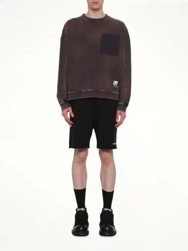 We11Done Teddy ID Sweatshirt in Charcoal Grey | Thumbnail 7 We11Done Teddy ID Sweatshirt in Charcoal Grey | Thumbnail 7