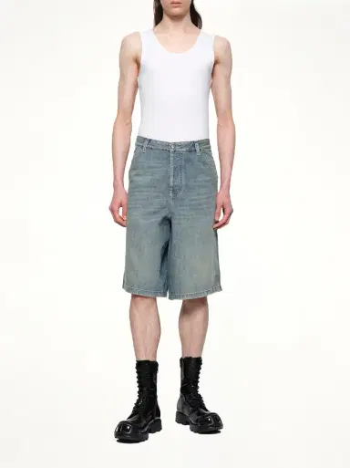 Diesel D-livery-w-short Denim Shorts | Thumbnail 4 Diesel D-livery-w-short Denim Shorts | Thumbnail 4