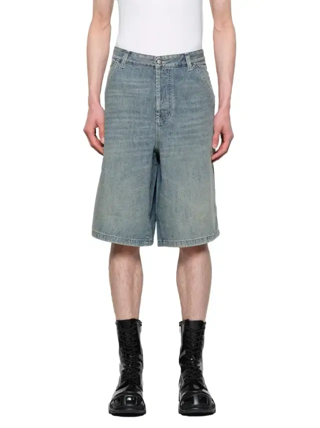 Diesel D-livery-w-short Denim Shorts