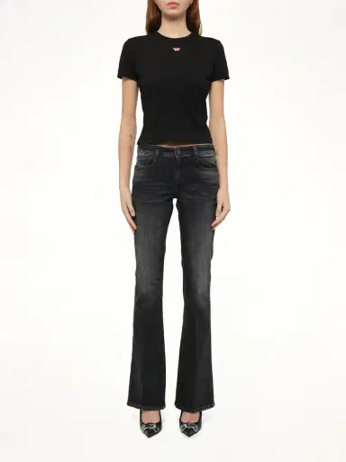 Diesel 1969 D-ebbey Bootcut Jeans in Black/dark Grey Black | Thumbnail 7 Diesel 1969 D-ebbey Bootcut Jeans in Black/dark Grey Black | Thumbnail 7
