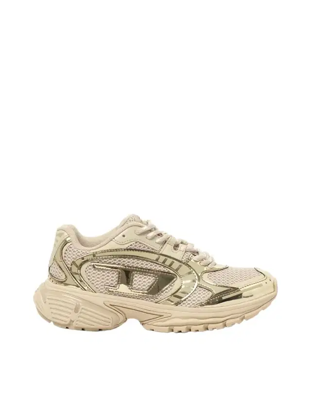 Diesel S-pro-v-dense Low Sneaker in Beige/silver Beige