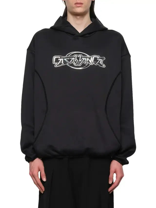 Casablanca Oversized Panelled Hoodie