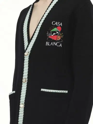 Casablanca Casa Mountain Cardigan | Thumbnail 2 Casablanca Casa Mountain Cardigan | Thumbnail 2