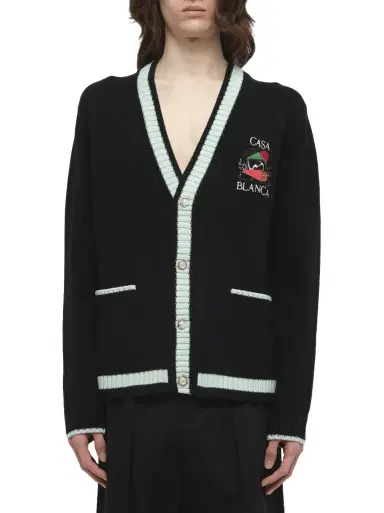 Casablanca Casa Mountain Cardigan | Thumbnail 1 Casablanca Casa Mountain Cardigan | Thumbnail 1