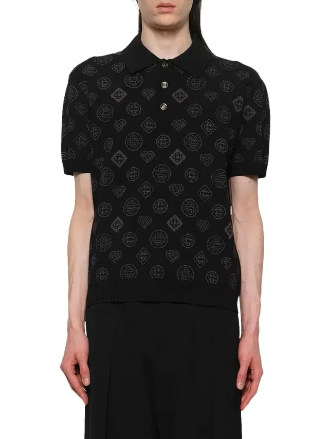 Casablanca City Jacquard Polo