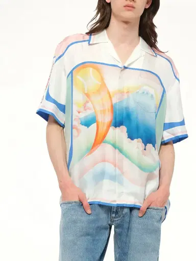 Casablanca Fuji Dream Shirt | Thumbnail 6 Casablanca Fuji Dream Shirt | Thumbnail 6