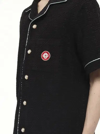 Casablanca Towelling Monogram Shirt | Thumbnail 2