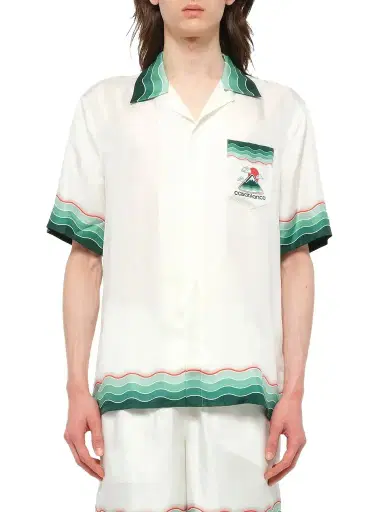 Casablanca Montagne Ondulee Shirt | Thumbnail 1 Casablanca Montagne Ondulee Shirt | Thumbnail 1