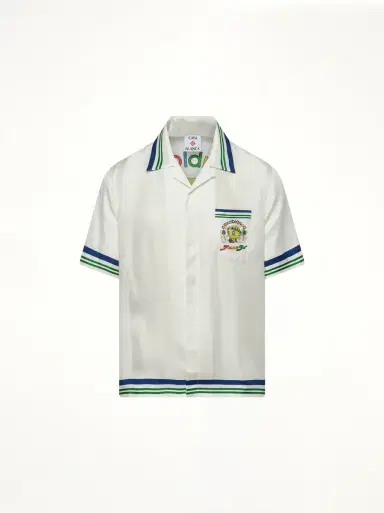 Casablanca Kawaii Tennis Boy Shirt | Thumbnail 7 Casablanca Kawaii Tennis Boy Shirt | Thumbnail 7