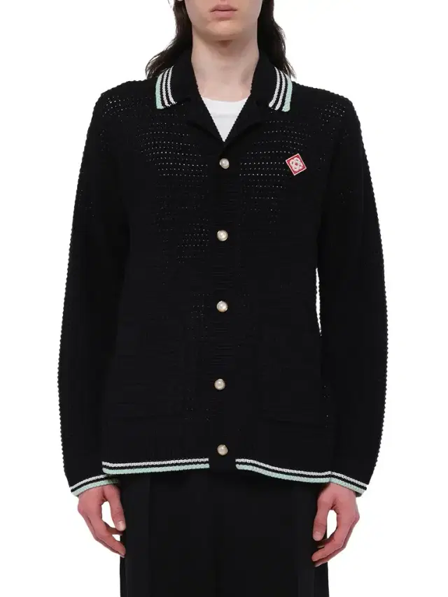 Casablanca Embroidered Crochet Shirt