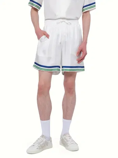 Casablanca Kawaii Tennis Boy Shorts | Thumbnail 6 Casablanca Kawaii Tennis Boy Shorts | Thumbnail 6