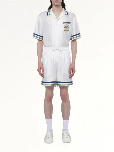 Casablanca Kawaii Tennis Boy Shorts | Thumbnail 7 Casablanca Kawaii Tennis Boy Shorts | Thumbnail 7