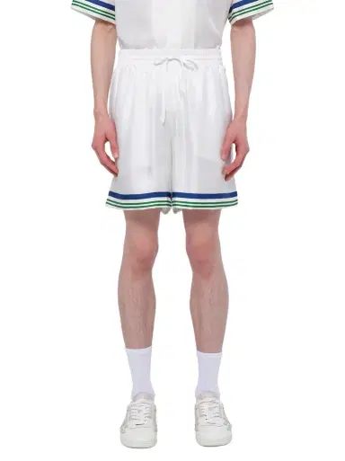 Casablanca Kawaii Tennis Boy Shorts | Thumbnail 1 Casablanca Kawaii Tennis Boy Shorts | Thumbnail 1