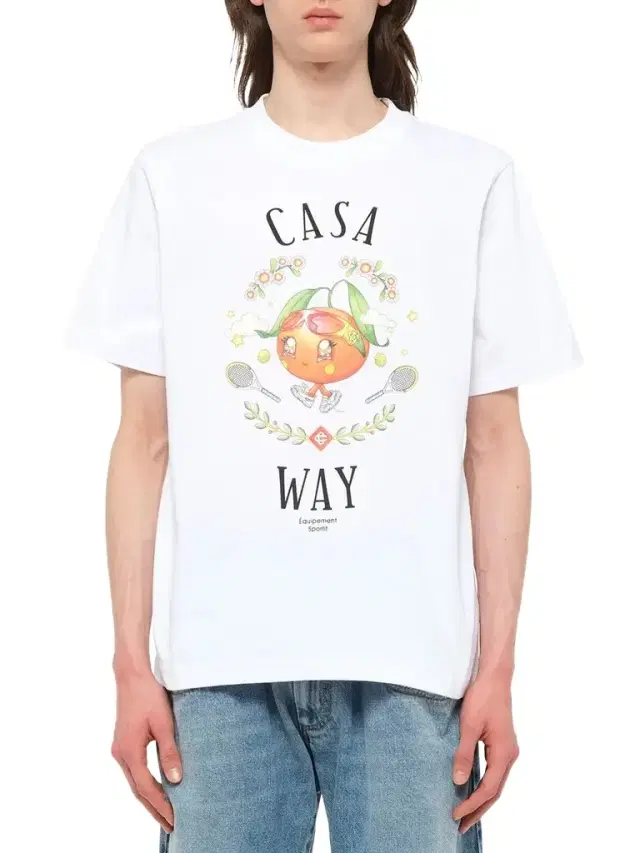 Casablanca Casa Way Kawaii Printed T-shirt