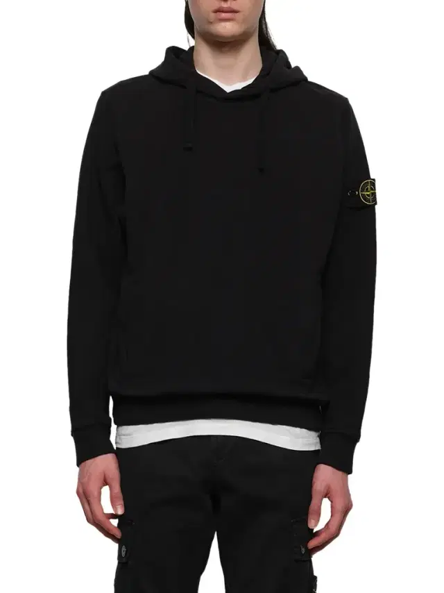 Stone Island 610002 Cotton Fleece Hoodie