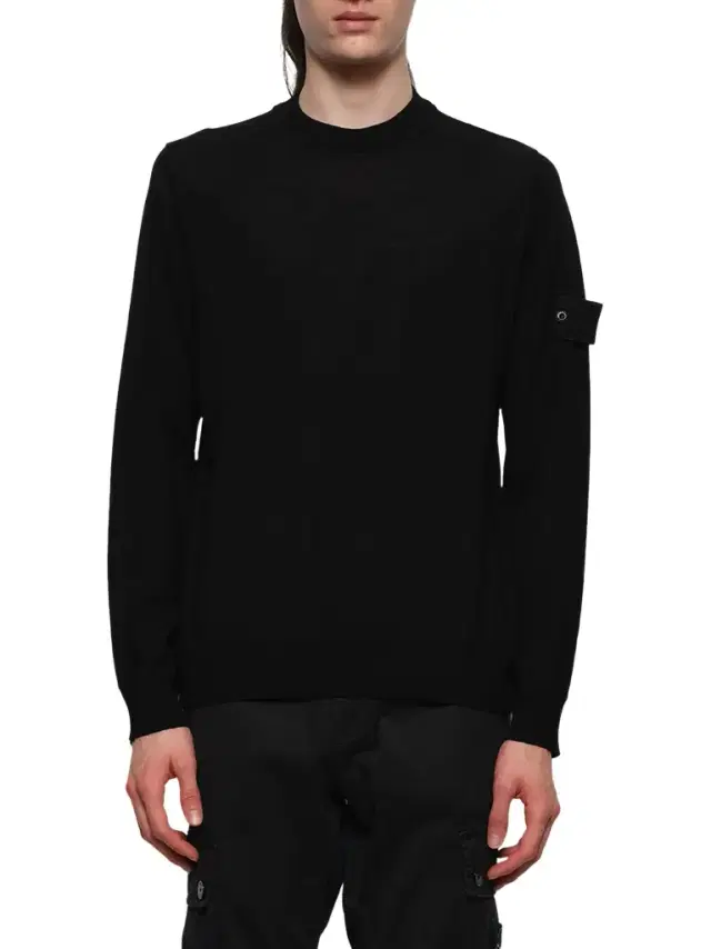 Stone Island 510007 Wool Crew Neck Sweater