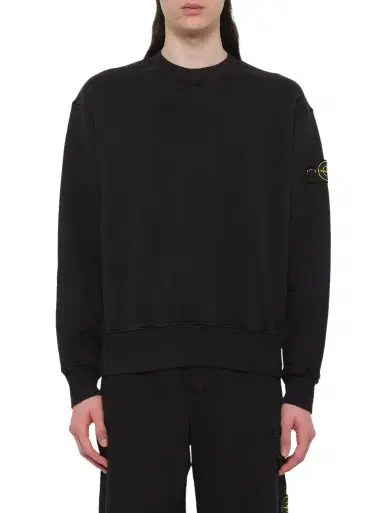 Stone Island 610002 Heavy Cotton Fleece Sweatshirt | Thumbnail 1