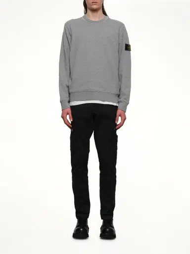Stone Island 610006 Washed Cotton Sweatshirt | Thumbnail 7