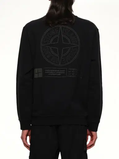 Stone Island 610001 Industrial Four Sweatshirt | Thumbnail 5