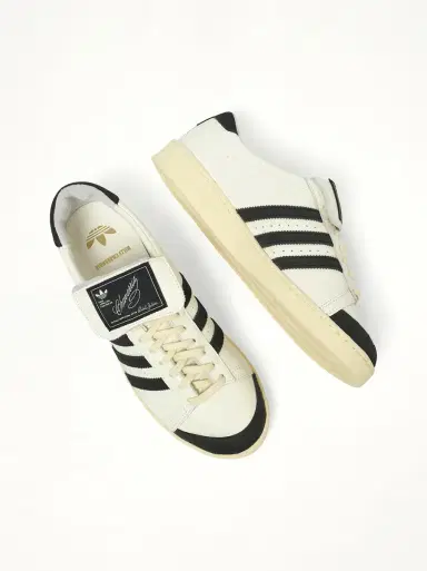 Willy Chavarria Adidas X Chavarria Jabbar Low in Off White/black White | Thumbnail 2 Willy Chavarria Adidas X Chavarria Jabbar Low in Off White/black White | Thumbnail 2