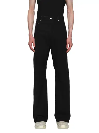 Rick Owens Cotton Whipcord Geth Jeans | Thumbnail 1 Rick Owens Cotton Whipcord Geth Jeans | Thumbnail 1