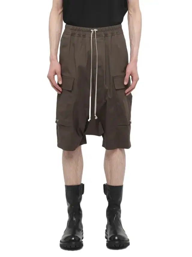 Rick Owens Cargo Pods in Dark Dust Brown
