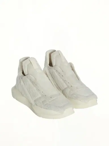 Rick Owens Fur Geth Runner in Milk/milk/milk | Thumbnail 3 Rick Owens Fur Geth Runner in Milk/milk/milk | Thumbnail 3