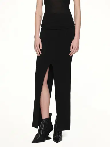 Rick Owens Short Sliced Skirt | Thumbnail 6 Rick Owens Short Sliced Skirt | Thumbnail 6