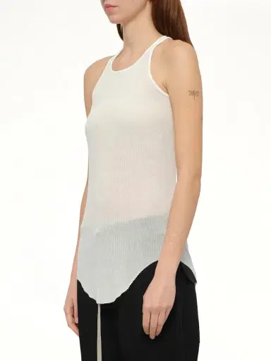Rick Owens Basic Rib Tank Top | Thumbnail 2 Rick Owens Basic Rib Tank Top | Thumbnail 2