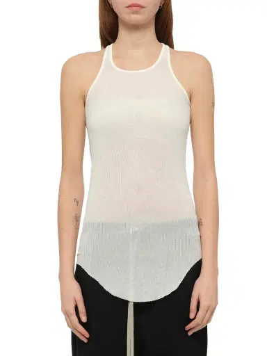 Rick Owens Basic Rib Tank Top | Thumbnail 1 Rick Owens Basic Rib Tank Top | Thumbnail 1