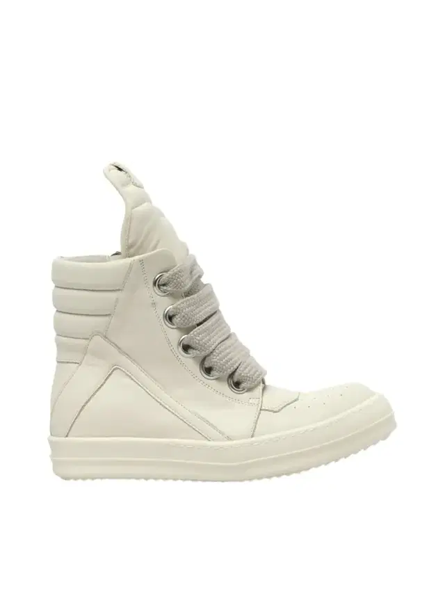 Rick Owens Jumbolace Geobasket in Milk/milk/milk White