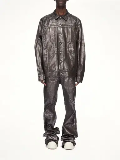 RICK OWENS DRKSHDW Lido Worker Jacket | Thumbnail 4 RICK OWENS DRKSHDW Lido Worker Jacket | Thumbnail 4